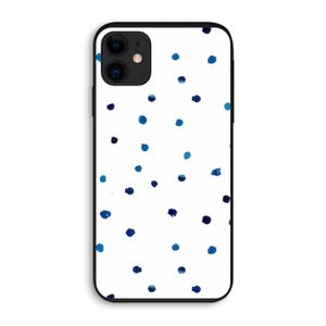 Blauwe stippen: iPhone 11 Biologisch afbreekbaar hoesje