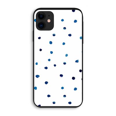 Blauwe stippen: iPhone 11 Biologisch afbreekbaar hoesje