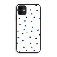 Blauwe stippen: iPhone 11 Biologisch afbreekbaar hoesje