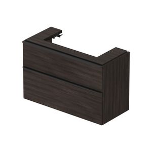 Badmeubel Duravit D-Neo Wand 98.4x44.2x62.5 cm Mat Kastanje Duravit