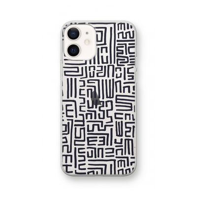 Moroccan Print: iPhone 12 Transparant Hoesje