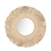 De Rotan Spiegel - Naturel - M De Rotan Spiegel - Naturel - M