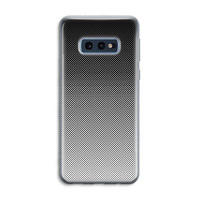 Musketon Halftone: Samsung Galaxy S10e Transparant Hoesje