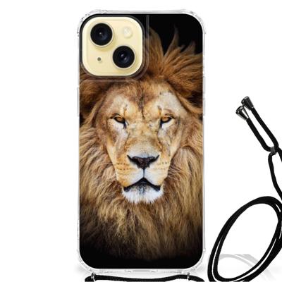 Apple iPhone 15 Case Anti-shock Leeuw Apple iPhone 15 Case Anti-shock Leeuw