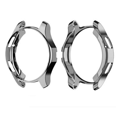 TPU plated schokbestendig Case voor Samsung Gear S3 Frontier SmartWatch 42mm (zilvergrijs)