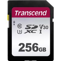 Transcend Premium 300S SDXC-kaart 256 GB Class 10, UHS-I, UHS-Class 3, v30 Video Speed Class - thumbnail