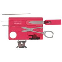 Victorinox SwissCard Lite 0.7300.T Zakgereedschapsset Aantal functies 13 Robijn (transparant)