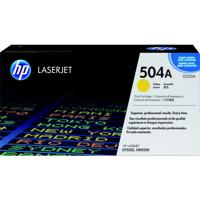 HP 504A originele gele LaserJet tonercartridge