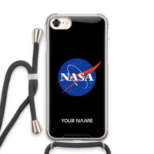 NASA: iPhone 8 Transparant Hoesje met koord