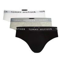 Tommy Hilfiger 3-pack heren slips - grijs/wit/zwart