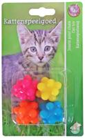 Katten-speelgoed bubbel bounce bal pak a 4st - Gebr de boon