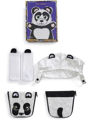 Dolce & Gabbana Kids trousseau de naissance imprimé - Marron