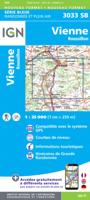 Wandelkaart - Topografische kaart 3033 SB - Serie Bleue Roussillon, Vienne | IGN - Institut Géographique National