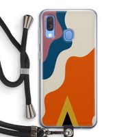 Noor A: Samsung Galaxy A40 Transparant Hoesje met koord