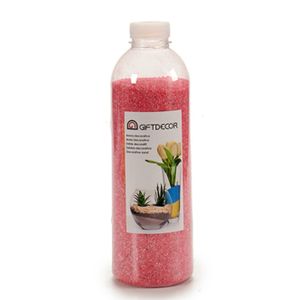 Hobby/decoratiezand fuchsia roze 1,5 kg