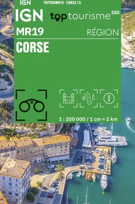 Wegenkaart - landkaart 19 Corsica mini region | IGN - Institut Géographique National Wegenkaart - landkaart 19 Corsica mini region | IGN - Institut Géographique National