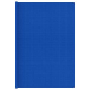 Tenttapijt 250x600 cm HDPE blauw