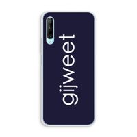 Gijweet: Huawei P Smart Pro Transparant Hoesje