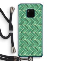 Moroccan tiles 2: Huawei Mate 20 Pro Transparant Hoesje met koord