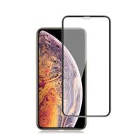 mocolo 0.33mm 9H 3D ronde rand Tempered glas Film voor iPhone XS Max (zwart)