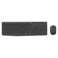 Toetsenbord Logitech MK235 Qwerty + muis zwart
