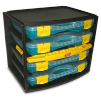 Tayg kunststof multi-box met 4 assortiment boxen nr. 1