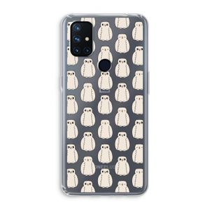 Uilen: OnePlus Nord N10 5G Transparant Hoesje