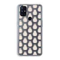 Uilen: OnePlus Nord N10 5G Transparant Hoesje