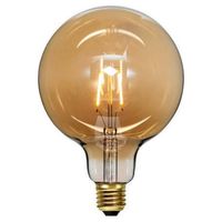 Star Trading Vintage Gold LED lamp - H 18 cm - amber - E27 - thumbnail