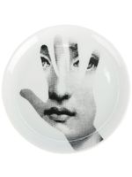 Fornasetti assiette imprimée - Blanc