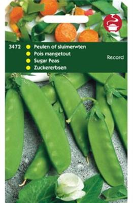 Zaden Peulen Record 100g - Tuinplus
