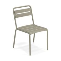 EMU Star tuinstoel aluminium grey green