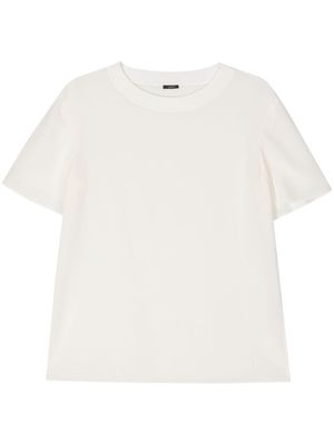 JOSEPH t-shirt Rubin en soie - Blanc