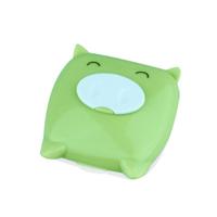 Schattig Unisex varken cartoon contact lens zaak opbergdoos contactlenzen doos (groen) Schattig Unisex varken cartoon contact lens zaak opbergdoos contactlenzen doos (groen)