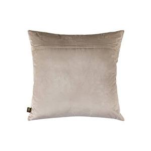 PTMD Lizze Sierkussen - 60x3x60 cm - Fluweel - Beige