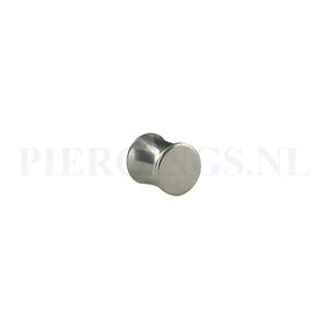 Plug double flared 8 mm 8 mm