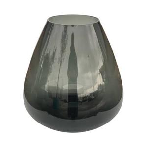 Vase The World Tasman L grey Ø32 x H33 cm