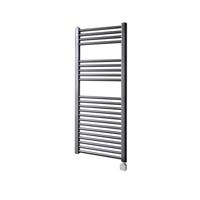 Electrische Wifi Radiator Sanicare HPW Carini 111,8x60 cm Gunmetal Met Thermostaat Zilver Rechtsonder Electrische Wifi Radiator Sanicare HPW Carini 111,8x60 cm Gunmetal Met Thermostaat Zilver Rechtsonder