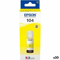 Navulinkt Epson 104 Geel