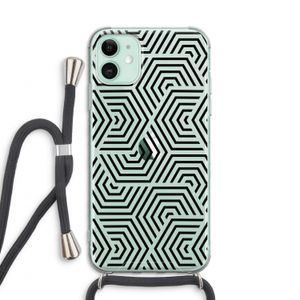 Magic pattern: iPhone 11 Transparant Hoesje met koord
