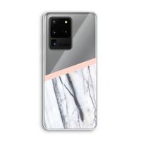 A touch of peach: Samsung Galaxy S20 Ultra Transparant Hoesje