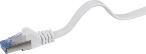 Renkforce RF-4149843 RJ45 Netwerkkabel, patchkabel CAT 6A U/FTP 3.00 m Grijs Zeer flexibel, Snagless, Vlambestendig 1 stuk(s)