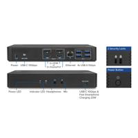 ACT USB-C Docking Station 4K, voor 2 HDMI of DisplayPort monitoren, DisplayLink - thumbnail