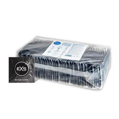 EXS EXS Zwarte Latex Condoms - Condoms - 100 Stuks