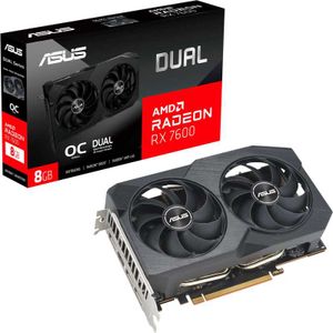 Dual Radeon RX 7600 OC Edition 8GB GDDR6 Grafische kaart