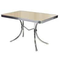 Bel Air Retro Tafel TO36 Antique White Oxide