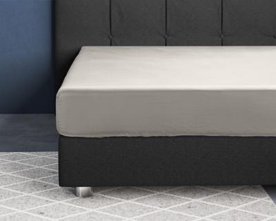 Primaviera Deluxe Satijnen Hoeslaken Creme 160 x 220
