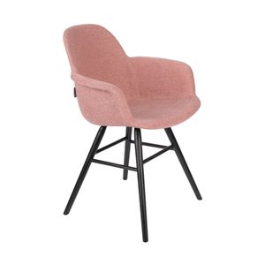 Zuiver Albert Kuip armstoel soft pink