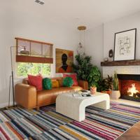 Easy Living - Vloerkleed Muse Multi-Coloured Stripe Rug MU06 -