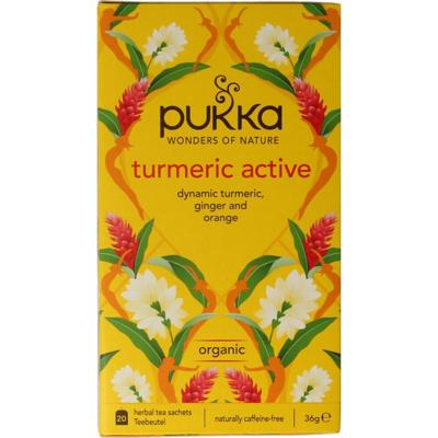 Pukka Tumeric active tea bio